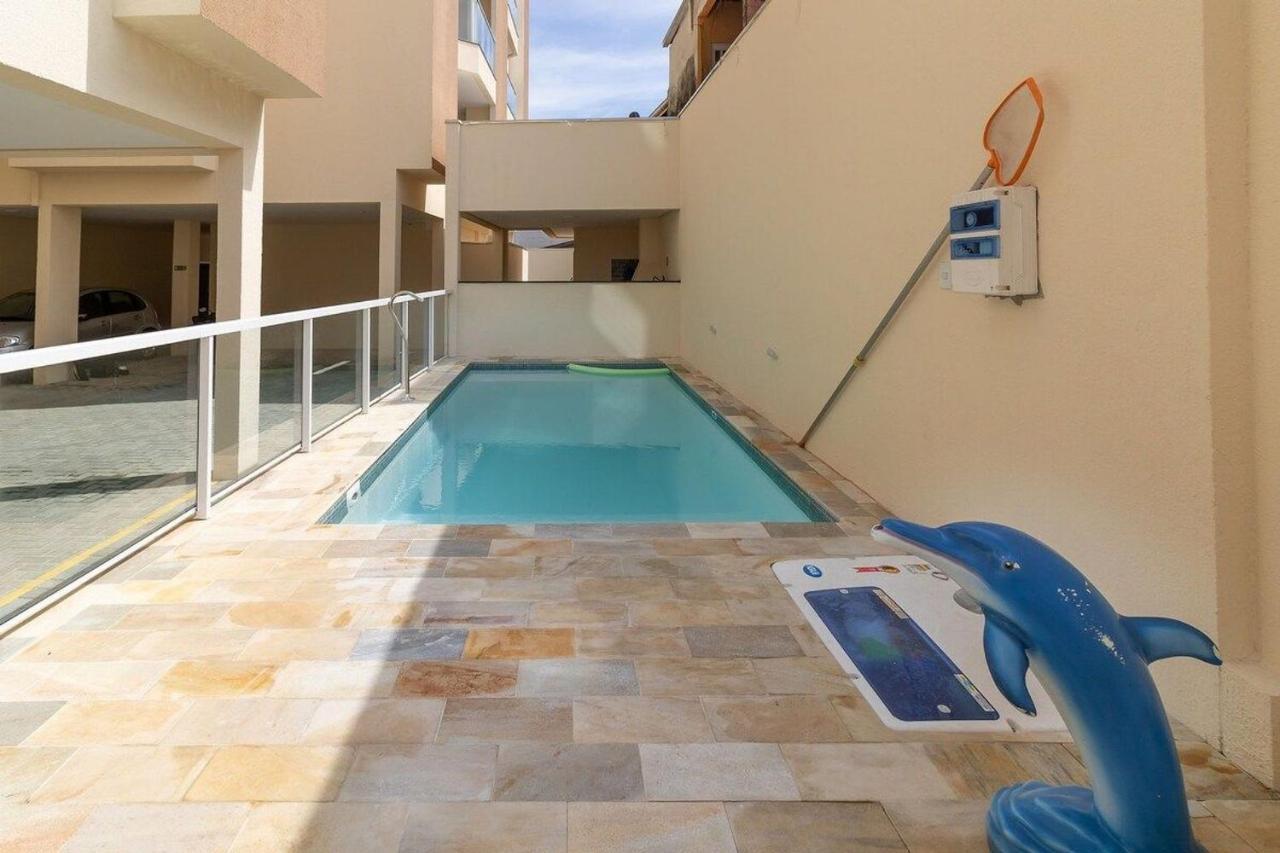 Apto Excelente C/Ar, Varanda Gourmet E Piscina Ubatuba Ngoại thất bức ảnh
