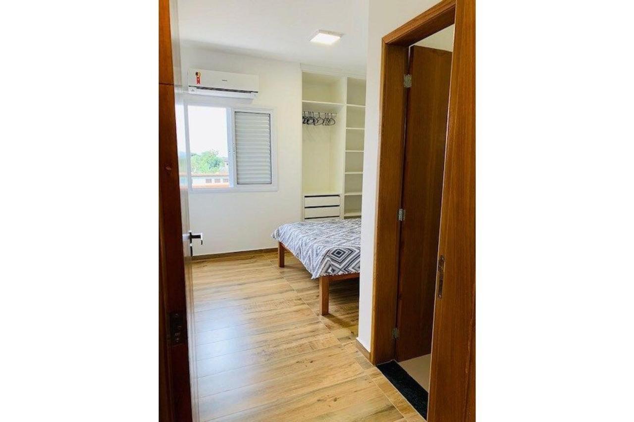 Apto Excelente C/Ar, Varanda Gourmet E Piscina Ubatuba Ngoại thất bức ảnh