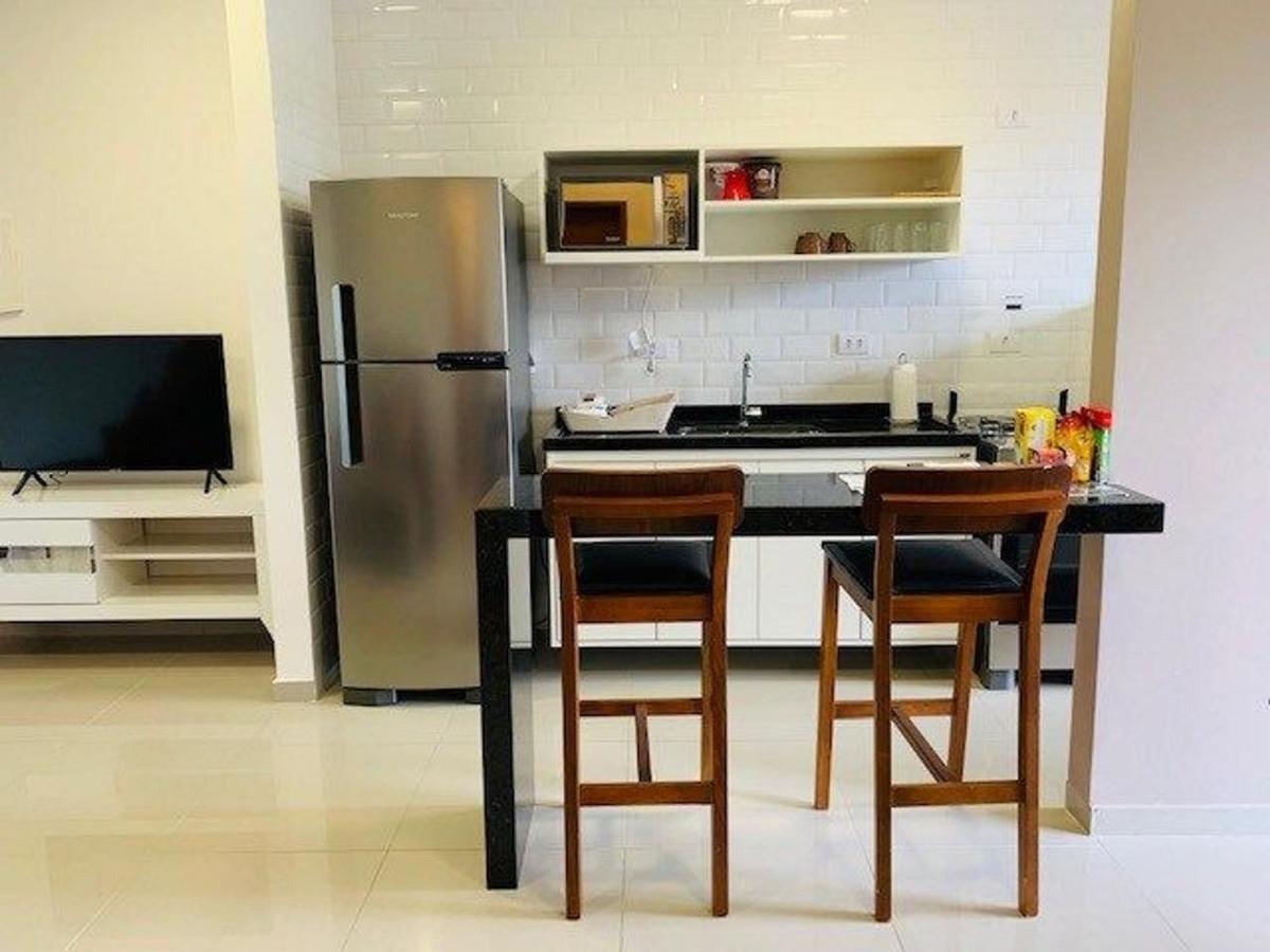 Apto Excelente C/Ar, Varanda Gourmet E Piscina Ubatuba Ngoại thất bức ảnh